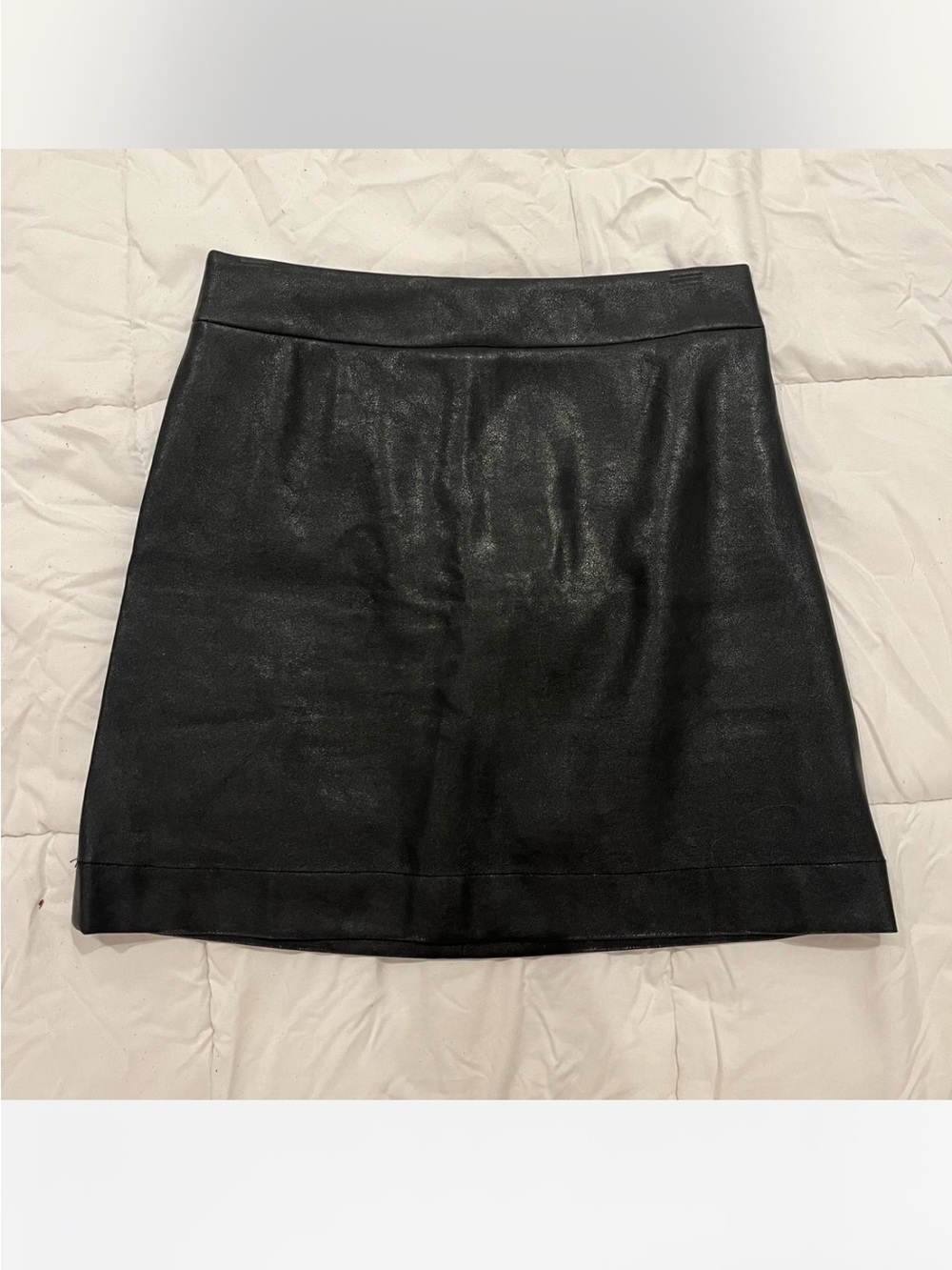 NWOT J.Crew Leather Skirt